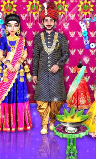 Royal North Indian Wedding Girl Dressup and Makeup 4