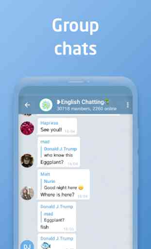 Rugram Messenger: private text messages & call app 3