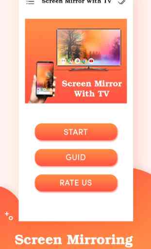 Screen Mirroring with TV – All Screen Mirror 1