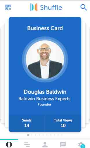 Shuffle - Digital Business Card 1