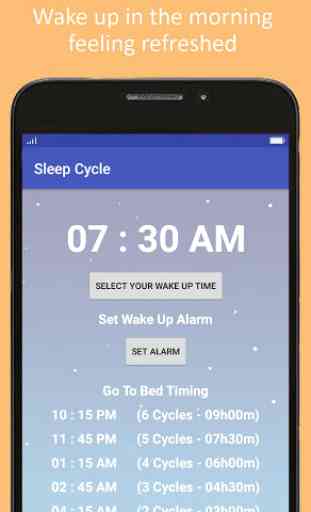 Sleepy Night – Sleep Cycle Calculator 1