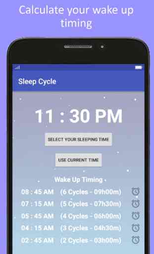 Sleepy Night – Sleep Cycle Calculator 2