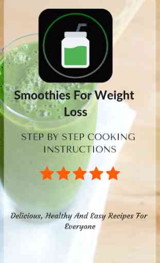 Smoothies For Weight Loss: Healthy Smoothie Recipe 1