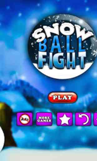 Snowball Fighter: Winter Snow Battle Action Game 1