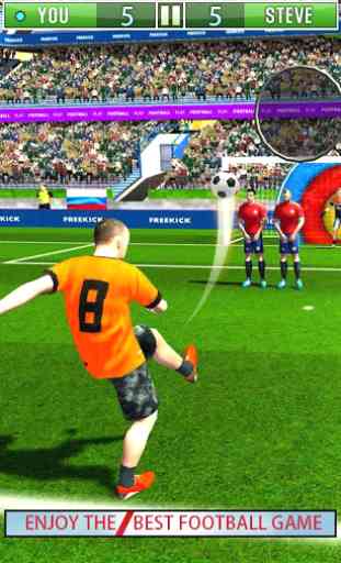 Soccer Kick Ball 2019 - Free Kick Soccer World Cup 1