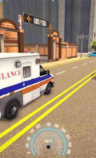 Stickman Rescue Ambulance Drive 3