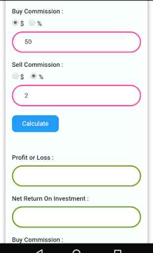 Stock Profit Calculator 4