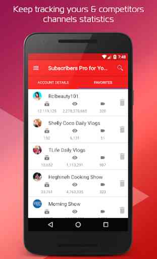 Subscribers Pro - for Youtube 3