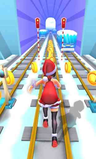Subway Santa Princess Runner 1