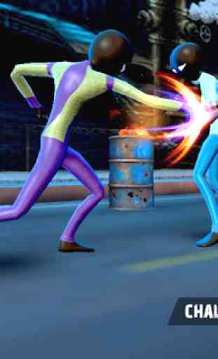 Super KungFu Battle : Stickman Street Fighter War 2