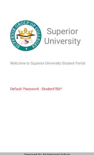 Superior University Lahore Student Portal 1