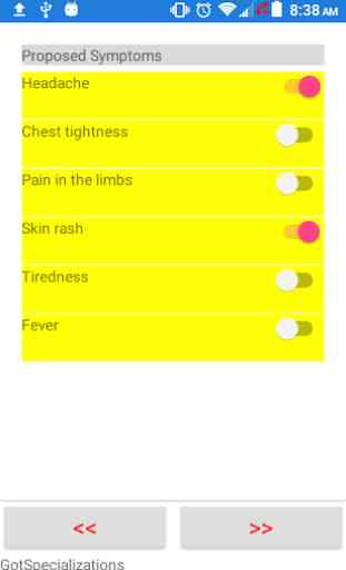 Symptoms Checker 3