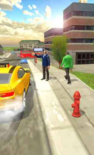 Taxi Driving Simulator Real Taxi Driver 2