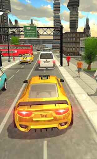 Taxi Driving Simulator Real Taxi Driver 4