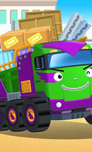 Tayo Monster Max - Dump Truck Car Game 1