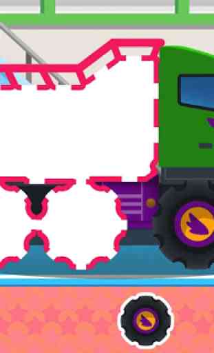 Tayo Monster Max - Dump Truck Car Game 3