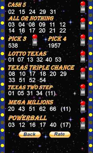 Texas Lottery Quick Pick 3