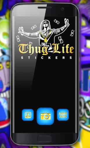 Thug Life Stickers - Gangster Photo Editor 1