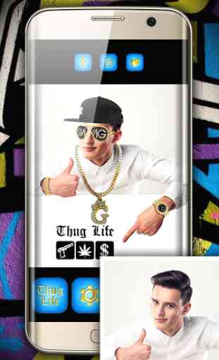 Thug Life Stickers - Gangster Photo Editor 4
