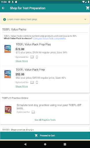 TOEFL® Official App 3