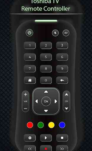 Toshiba TV Remote Controller 1