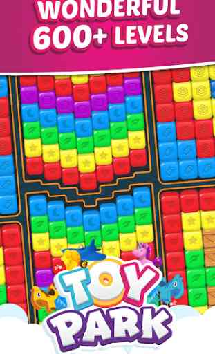 Toy Park: Match3 Blast Crush Toon Cubes Puzzle 4