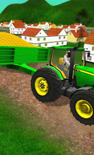 Tractor Trolley - Farming Simulator Game 3