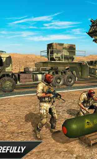 US Army Missile Attack : Army Truck Driving Games 1