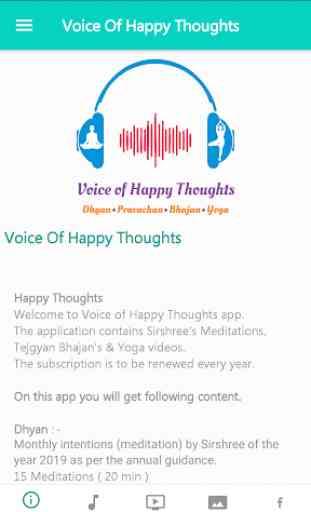 Voice of Happy Thoughts 1