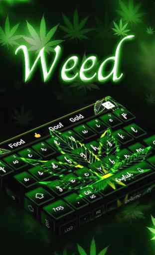 Weed Smoke Keyboard 3