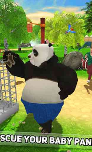 Wild Panda Family: Kung Fu Jungle Survival 2