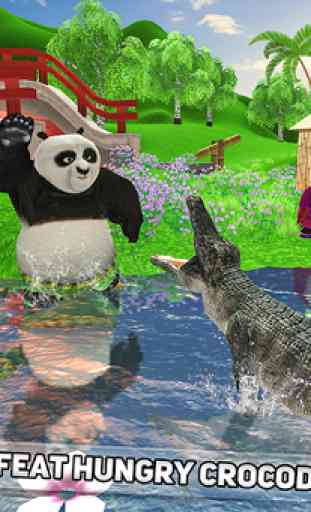 Wild Panda Family: Kung Fu Jungle Survival 3