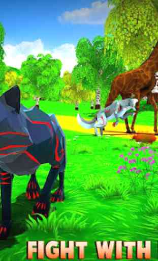 Wild Wolf Chasing Animal Simulator 3D 2