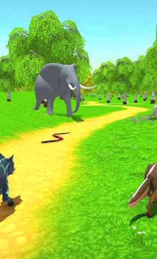 Wild Wolf Chasing Animal Simulator 3D 4