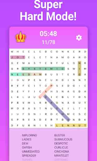 Word search puzzle free - Find words game 3
