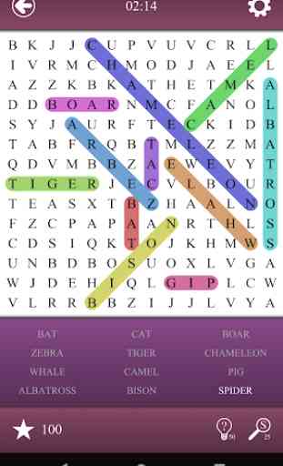 Word Search - Search for words offline 2