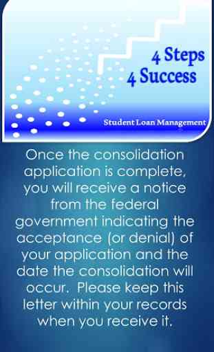 4 Steps 4 Success - Student Loan Management 2