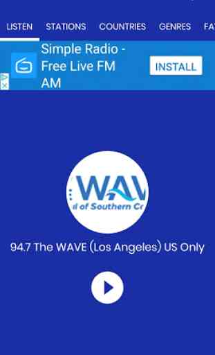 94.7 The WAVE free radio app 1