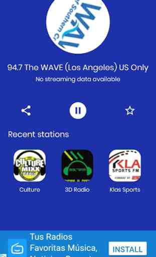 94.7 The WAVE free radio app 4