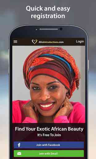 AfroIntroductions - African Dating App 1