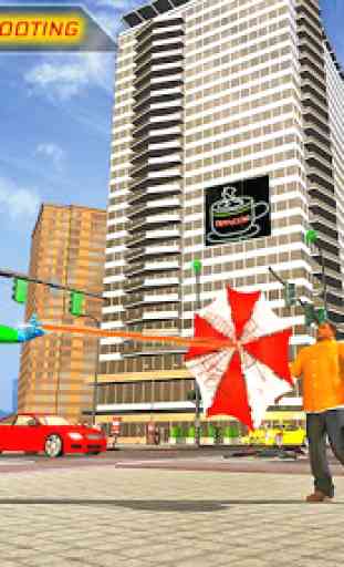 Amazing Frog Rope Man hero: Miami Crime city games 4