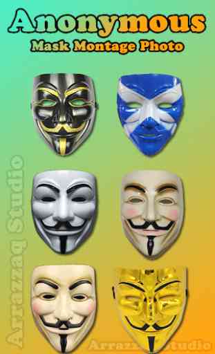 Anonymous Mask Montage Photo 4