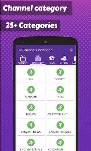 App for Videocon d2h TV Channels List- TV Guide 2