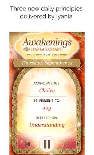 Awakenings with Iyanla Vanzant - Daily Coaching 3
