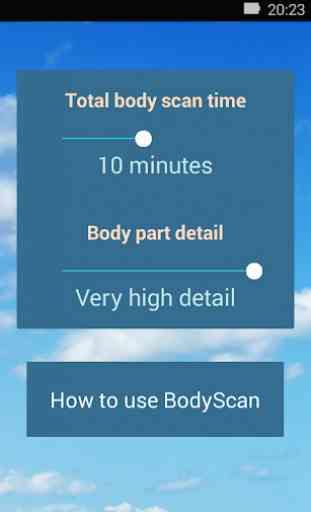BodyScan Mindfulness exercise 3