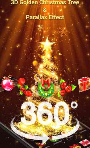 Christmas 3D Launcher & Countdown Widget 2