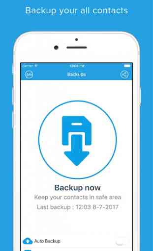 Contacts Backup - Contact Transfer & Recovery 1
