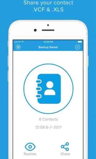 Contacts Backup - Contact Transfer & Recovery 2