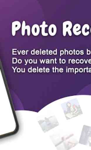 Deleted photo recovery - restore images 1
