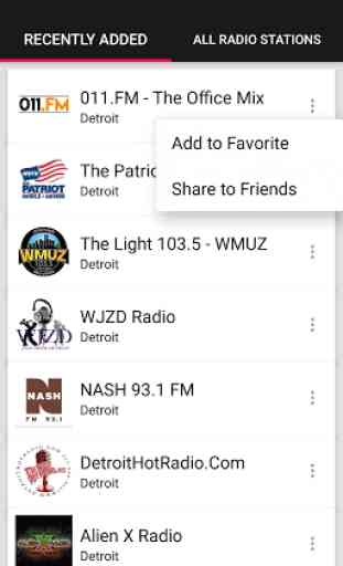Detroit Radio Stations - Michigan, USA 2